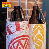 Upcycled Growler Totes