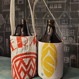 Upcycled Growler Totes
