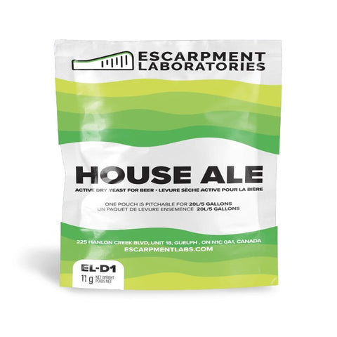 House Ale (Dry) Yeast - Escarpment Labs